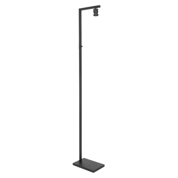 Steinhauer Stang vloerlamp - E27 - 160 cm hoog - Ø30 cm kap - zwart met beige kap - Image 2