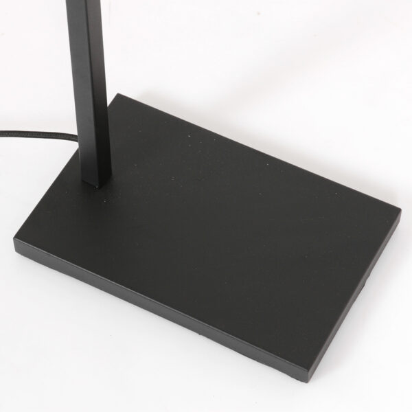 Steinhauer Stang vloerlamp - E27 - 160 cm hoog - Ø30 cm kap - zwart met beige kap - Image 11