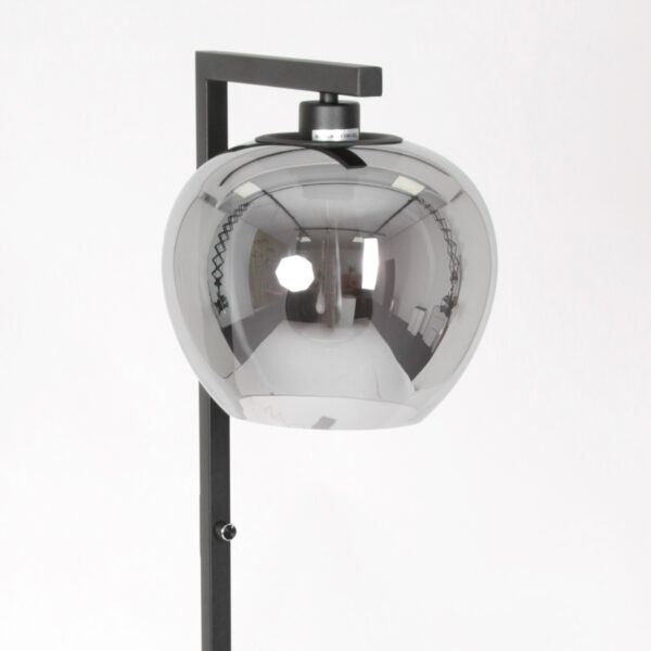 Steinhauer Stang vloerlamp –– smokeglas en zwart - Image 3