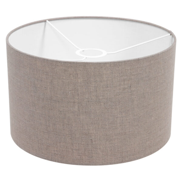 Steinhauer Stang vloerlamp - E27 - 160 cm hoog - Ø30 cm kap - zwart met beige kap - Image 4