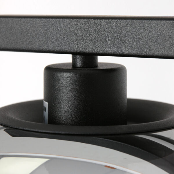 Steinhauer Stang vloerlamp –– smokeglas en zwart - Image 8