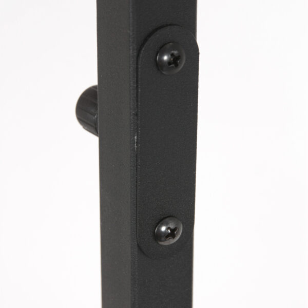 Steinhauer Stang vloerlamp - E27 - 160 cm hoog - Ø30 cm kap - zwart met beige kap - Image 9