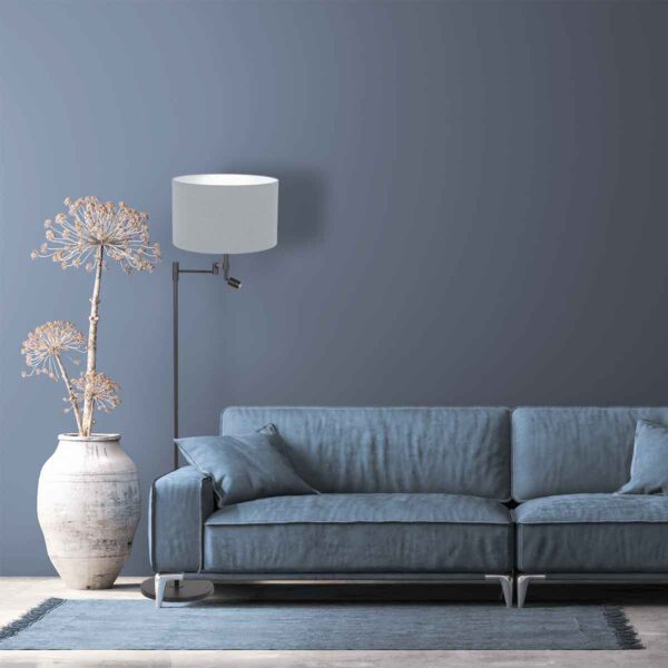 Steinhauer Stang vloerlamp – LED + E27 – Zwart - Image 2