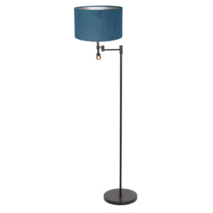 Steinhauer Stang vloerlamp – LED + E27 – Zwart