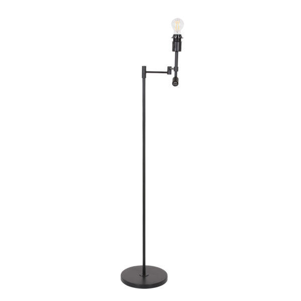 Steinhauer Stang vloerlamp – In hoogte verstelbaar – LED + E27 – naturel en zwart - Image 8