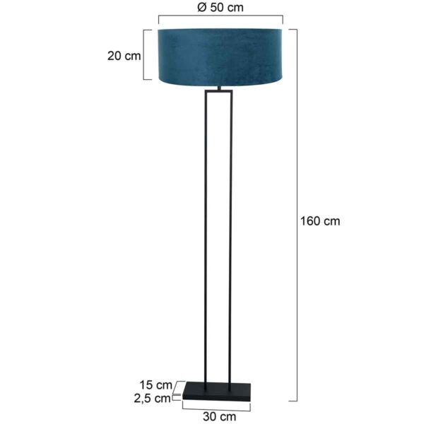 Steinhauer Stang vloerlamp – E27 (grote fitting) – Zwart - Image 5