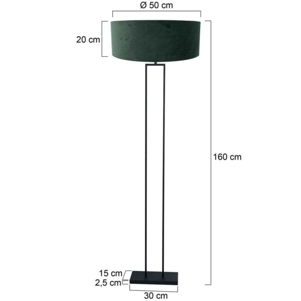 Steinhauer Stang vloerlamp – E27 (grote fitting) – Zwart - Image 5