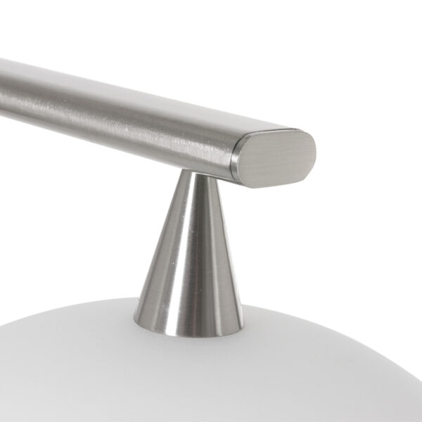 Steinhauer Tallerken hanglamp - incl. lichtbron - vierlichts - 95 cm breed - staal - Image 11