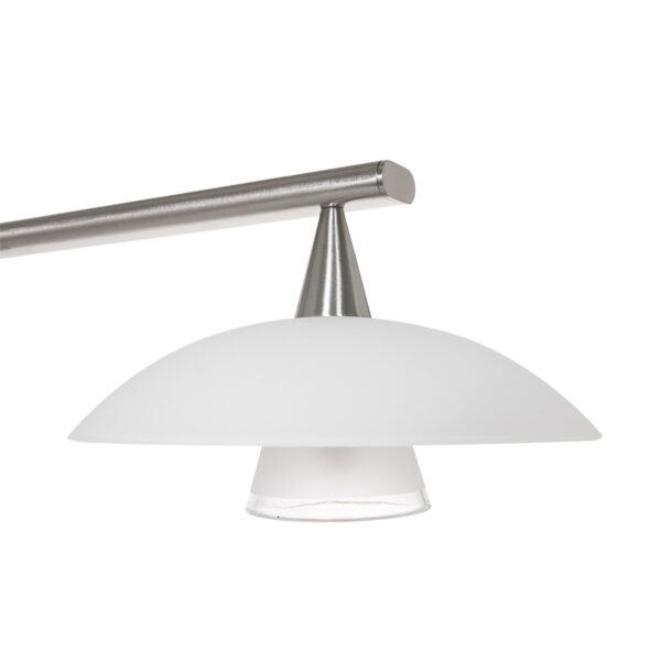 Steinhauer Tallerken hanglamp - incl. lichtbron - vierlichts - 95 cm breed - staal - Image 12