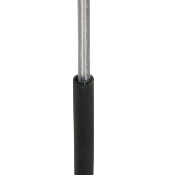 Steinhauer Tallerken hanglamp - incl. lichtbron - drielichts - zwart met wit glas - Image 11