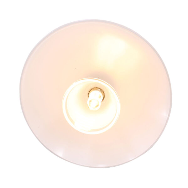 Steinhauer Tallerken hanglamp - incl. lichtbron - eenlichts - ø18 cm - staal - Image 9