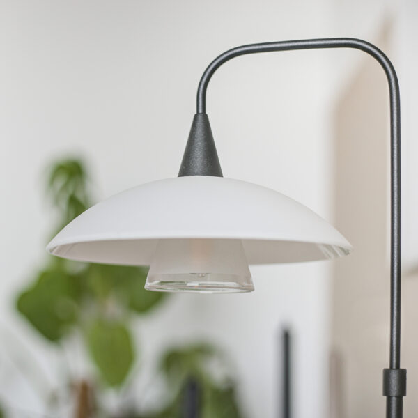 Steinhauer Tallerken tafellamp - incl. lichtbron - dimbaar - Ø18 cm - zwart - Image 2