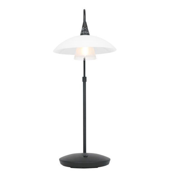 Steinhauer Tallerken tafellamp - incl. lichtbron - dimbaar - Ø18 cm - zwart - Image 14