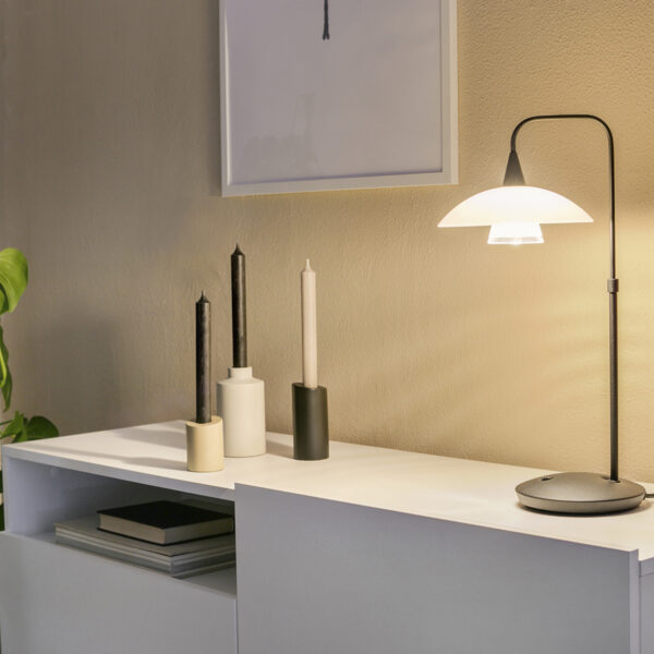 Steinhauer Tallerken tafellamp - incl. lichtbron - dimbaar - Ø18 cm - zwart - Image 17