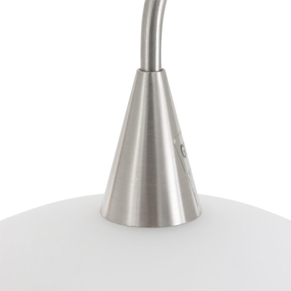 Steinhauer Tallerken vloerlamp - incl. lichtbron - drielichts - 170 cm hoog - staal - Image 9