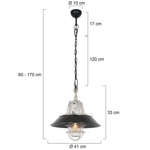 Steinhauer Tuk Hanglamp Staal - Image 6