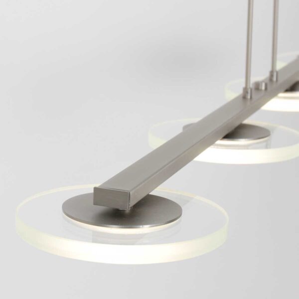 Steinhauer Turound hanglamp – Ingebouwd (LED) – staal en transparant - Image 3