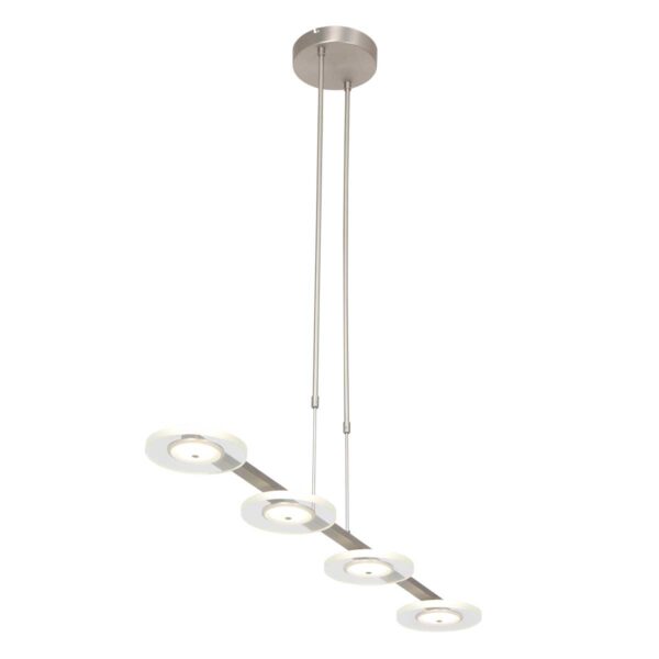 Steinhauer Turound hanglamp – In hoogte verstelbaar – Ingebouwd (LED) – Staal