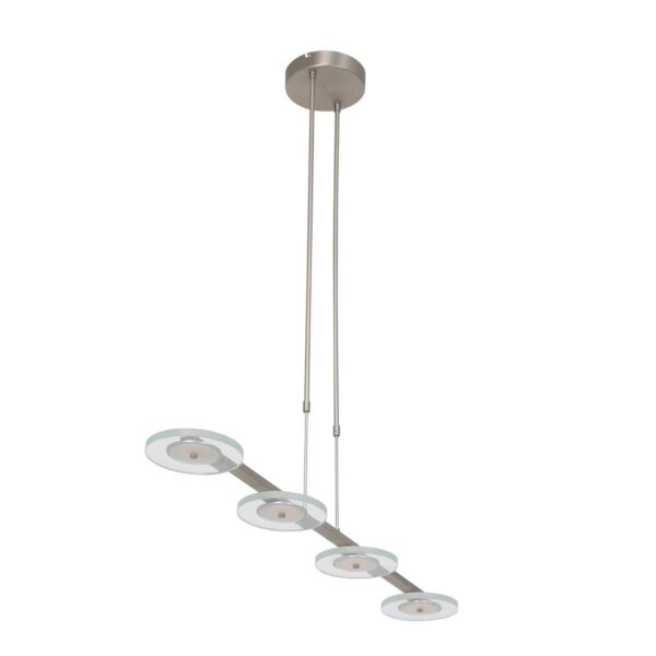 Steinhauer Turound hanglamp – Ingebouwd (LED) – staal en transparant - Image 9