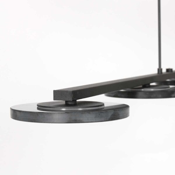 Steinhauer Turound hanglamp – Ingebouwd (LED) – smokeglas en zwart - Image 3