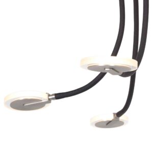 5 cm – Ingebouwd (LED) – Staal