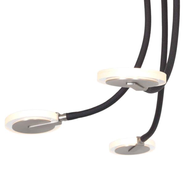 5 cm – Ingebouwd (LED) – Staal
