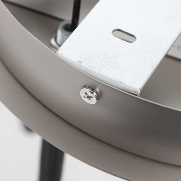 Steinhauer Turound plafondlamp – Ingebouwd (LED) – staal en transparant en zwart - Image 14