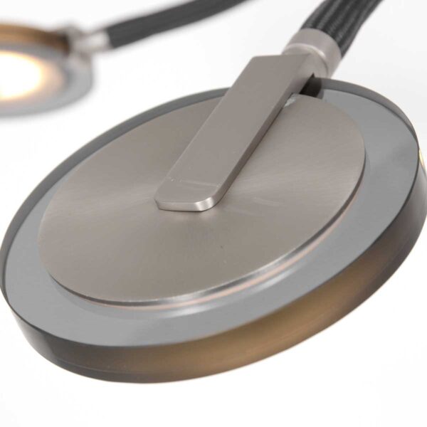 Steinhauer Turound plafondlamp – Ingebouwd (LED) – staal en transparant en zwart - Image 3