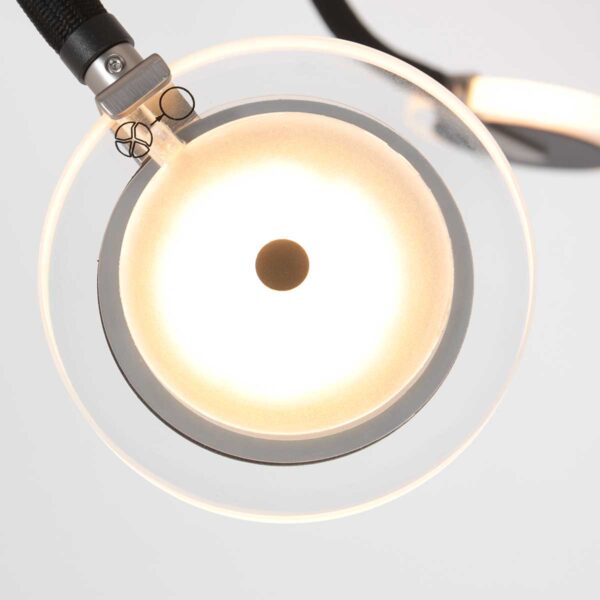 Steinhauer Turound plafondlamp – Ingebouwd (LED) – transparant en zwart - Image 10
