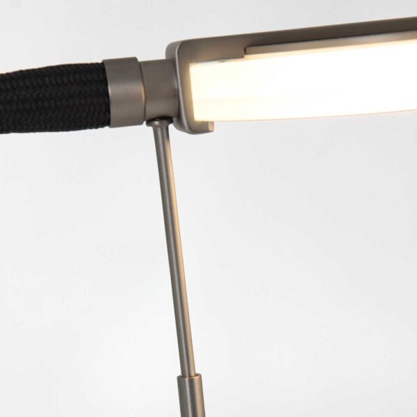 Steinhauer Turound tafellamp – In hoogte verstelbaar – Ingebouwd (LED) – staal en transparant - Image 13