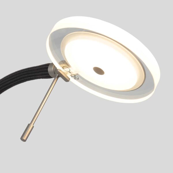 Steinhauer Turound tafellamp – In hoogte verstelbaar – Ingebouwd (LED) – staal en transparant - Image 3