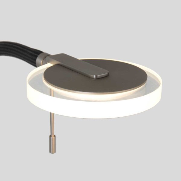 Steinhauer Turound tafellamp – In hoogte verstelbaar – Ingebouwd (LED) – staal en transparant - Image 4