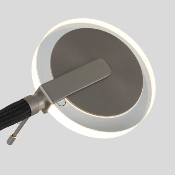 Steinhauer Turound tafellamp – In hoogte verstelbaar – Ingebouwd (LED) – staal en transparant - Image 10