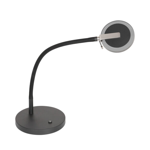 Steinhauer Turound tafellamp – In hoogte verstelbaar – Ingebouwd (LED) – transparant en zwart - Image 13