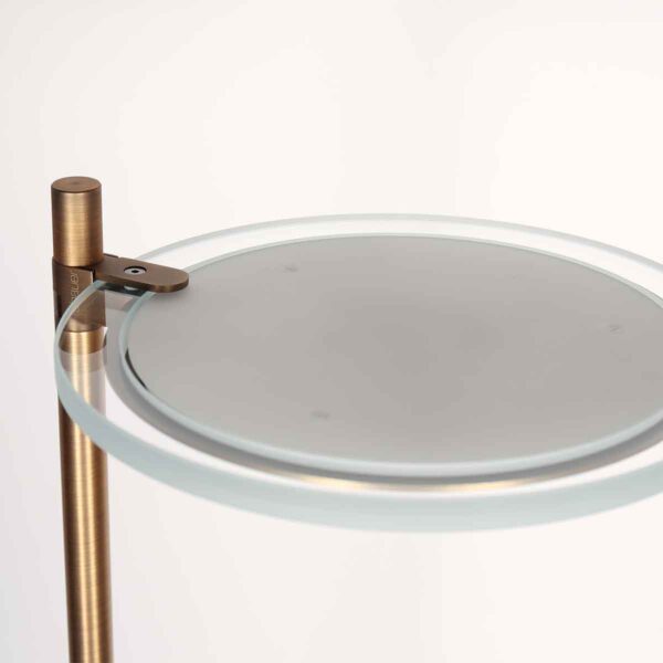 Klassieke bronzen metalen vloerlamp Steinhauer Turound - Image 11
