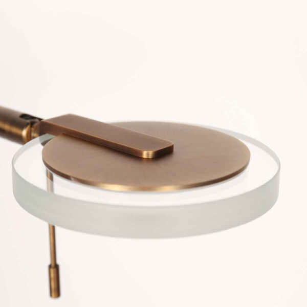 Klassieke bronzen metalen vloerlamp Steinhauer Turound - Image 13