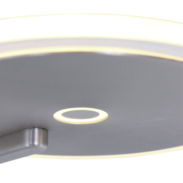Steinhauer Turound vloerlamp - uplight - leesarm - dimbaar - staal - Image 12