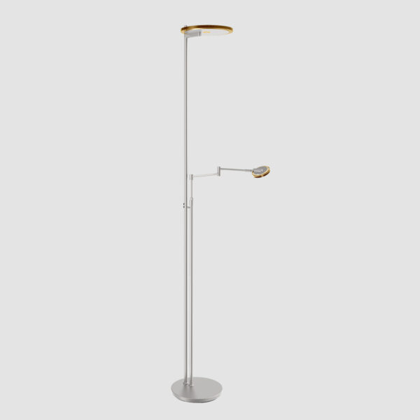 Moderne stalen glazen vloerlamp Steinhauer Turound - Image 14