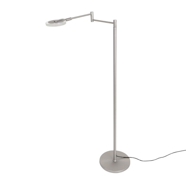 Steinhauer Turound vloerlamp - LED - 2700K - 4000L - 10W - draaibaar - pulsdimmer - staal - Image 14