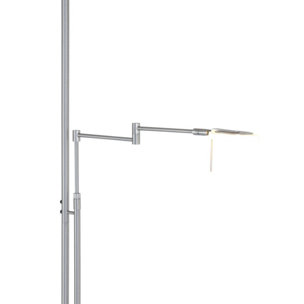 Steinhauer Turound vloerlamp - uplight - leesarm - dimbaar - staal - Image 14