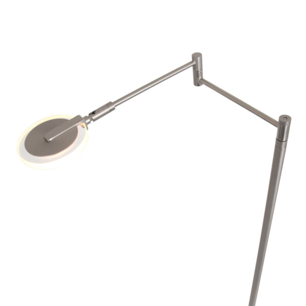 Steinhauer Turound vloerlamp - LED - 2700K - 4000L - 10W - draaibaar - pulsdimmer - staal - Image 17