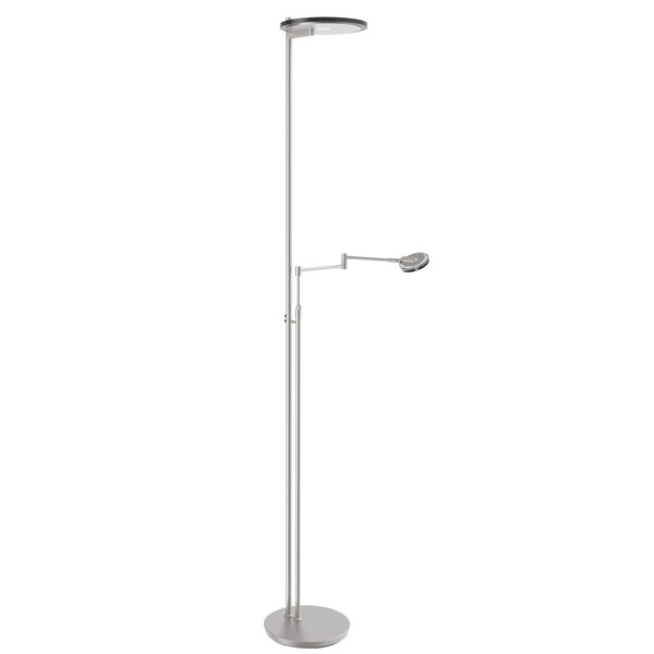 Steinhauer Turound vloerlamp – Ingebouwd (LED) – Staal