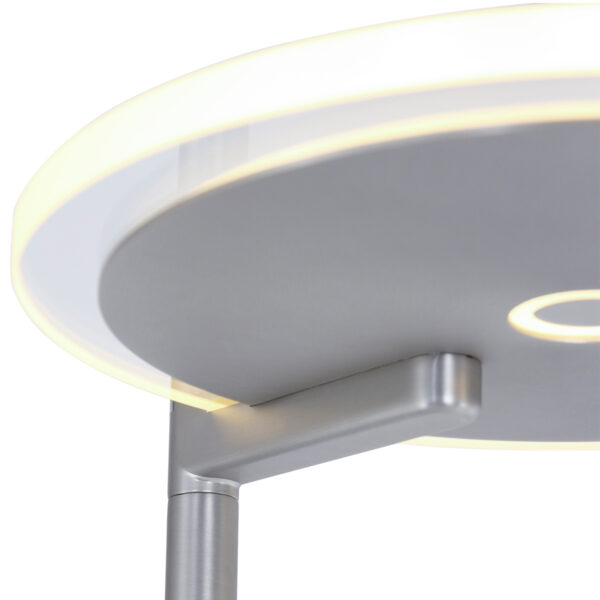 Steinhauer Turound vloerlamp - uplight - leesarm - dimbaar - staal - Image 4