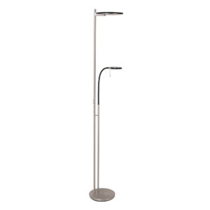 Steinhauer Turound vloerlamp – Ingebouwd (LED) – Staal