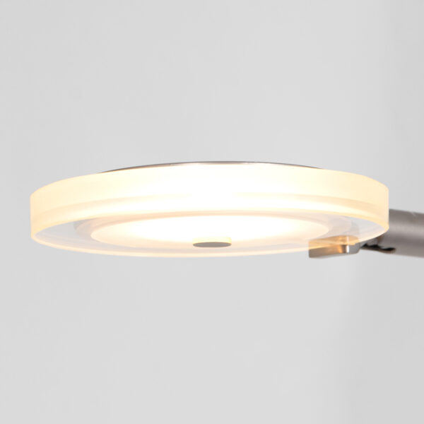 Steinhauer Turound vloerlamp - LED - 2700K - 4000L - 10W - draaibaar - pulsdimmer - staal - Image 6