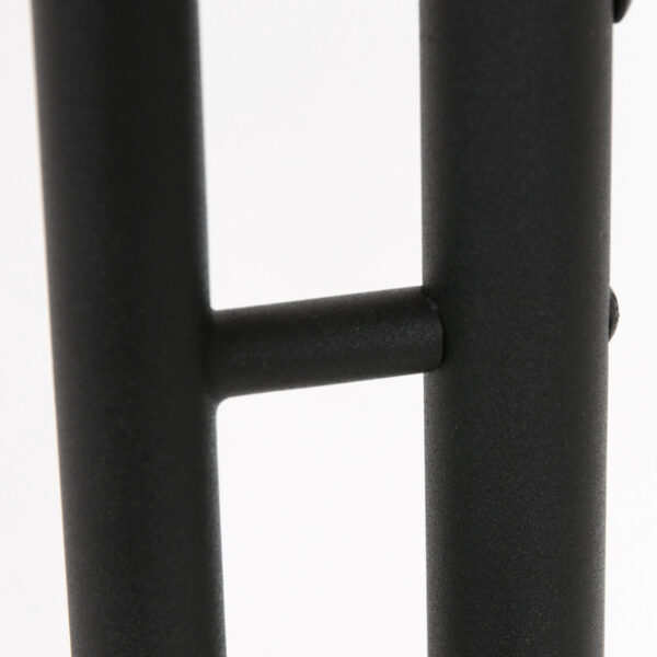 Steinhauer Turound staande lamp - uplight - leesarm - 200 cm hoog - incl. LED - dimmer - zwart met transparant glas - Image 14