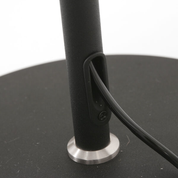 Steinhauer Turound vloerlamp - ingebouwd LED - in hoogte verstelbaar - smoke glass - zwart - Image 14