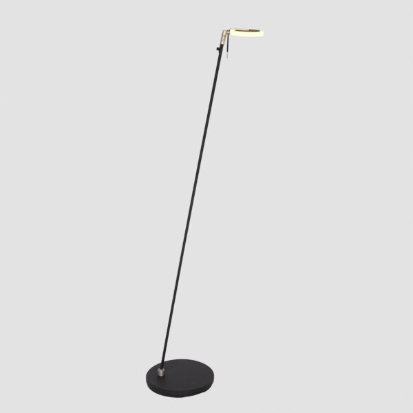 Steinhauer Turound - vloerlamp - LED - dimbaar - 125cm hoog - zwart met glas - Image 18