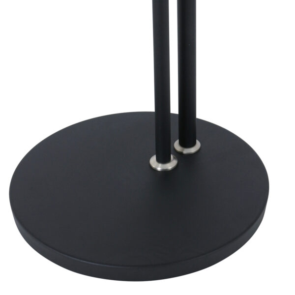 Zwarte moderne leeslamp met zwart glas Steinhauer Turound - Image 19