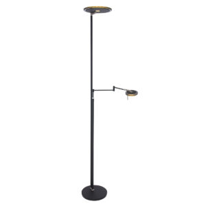 Steinhauer Turound vloerlamp – Ingebouwd (LED) – Zwart